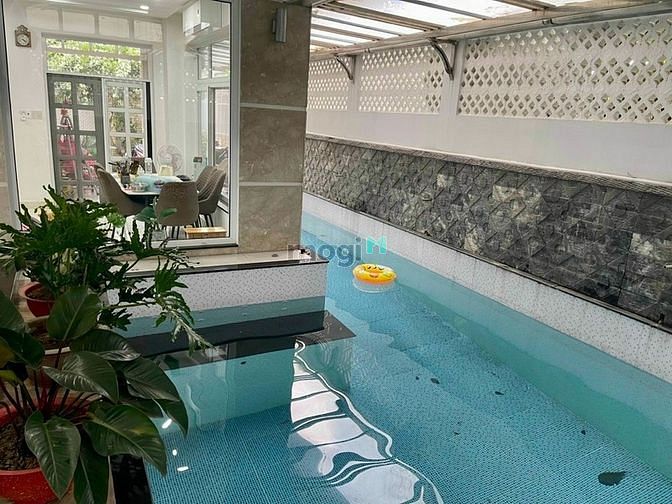 Hình ảnh Biệt thự song lập KDC Khang An hồ bơi riêng