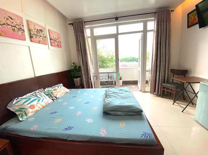 Hình ảnh Studio đầy đủ nội thất có ban công lớn gần TDTU, Vivo, Lotte