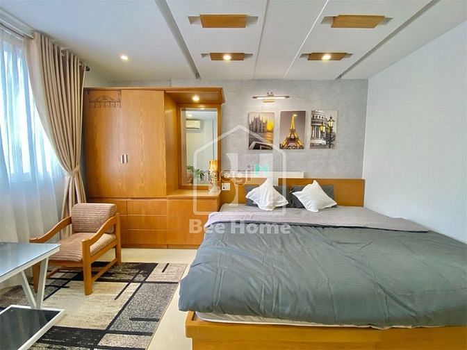 Hình ảnh Căn Hộ Studio New 100%_Đối diện CV 23/9_Mặt tiền đường/ có bảo vệ 24/7