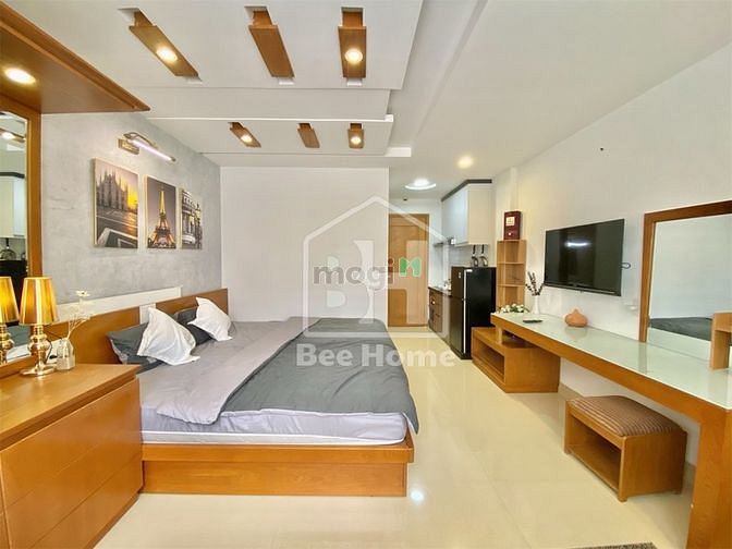 Hình ảnh Căn Hộ Studio New 100%_Đối diện CV 23/9_Mặt tiền đường/ có bảo vệ 24/7