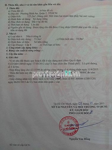 Hình ảnh Bán đất Thủ Đức Đường Số 1, Bình An, 125.2m2 đất, sổ hồng, giá 22 tỷ