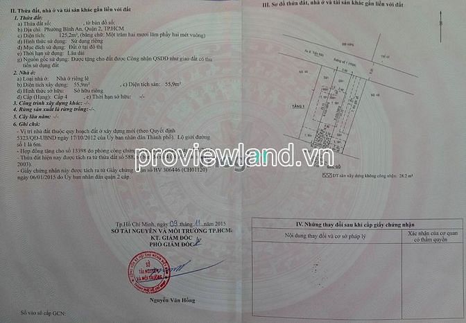 Hình ảnh Bán đất Thủ Đức Đường Số 1, Bình An, 125.2m2 đất, sổ hồng, giá 22 tỷ