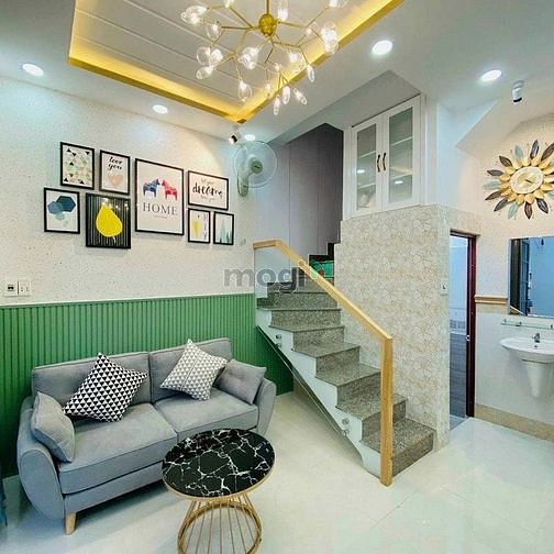 Hình ảnh Nhà mới 1 lầu 2pn SHR 32M2 Đ/C Lê Đình Cẩn giá 2ti150tr