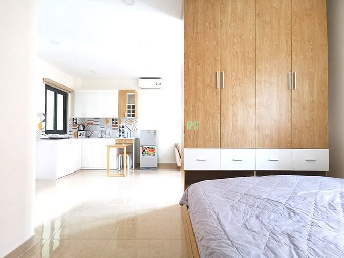 Hình ảnh CHDV Studio ban công gần Lotte TĐT RMIT UFM