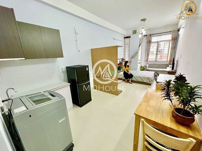 Hình ảnh Căn Hộ Ngã 4 Phú Nhuận, ban công máy giặt riêng