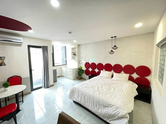 Hình ảnh Căn Hộ Studio Q1 full NT bancon gần Võ Thị Sáu