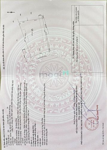 Hình ảnh Bán 1688m2 đất xã An Tây đường HL609 Bình dương