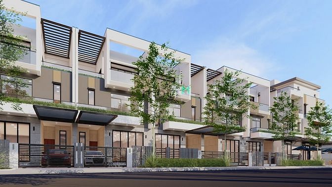 Hình ảnh Siêu phẩm 10 căn nhà phố sân vườn, 2 mặt thoáng tại Huế
