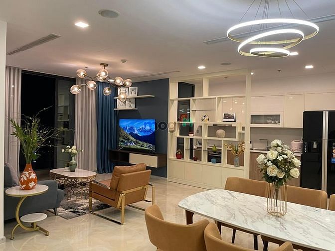Hình ảnh Cho thuê 3PN VINHOME GOLDEN RIVER full nội thất cao cấp