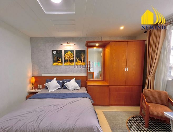 Hình ảnh CHDV FUll nội thất gỗ, cửa sổ thoáng mát, mới 100% tại Lê Lai Quận 1