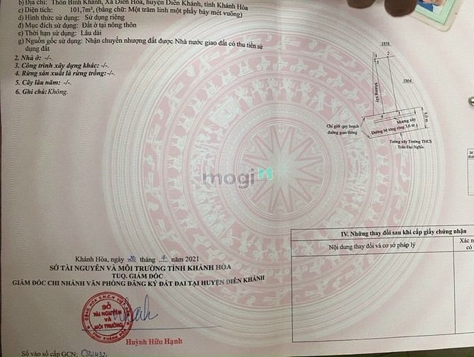 Hình ảnh Cần bán nhanh 2 lô đất xã diên hoà cực đẹp