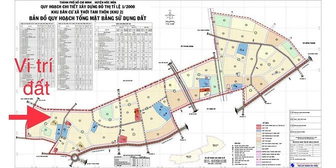 Hình ảnh Bán đất thổ cư SHR 163 m2 (8x20) Hẻm thông 6m Trần thị Bốc, TT Hóc Môn