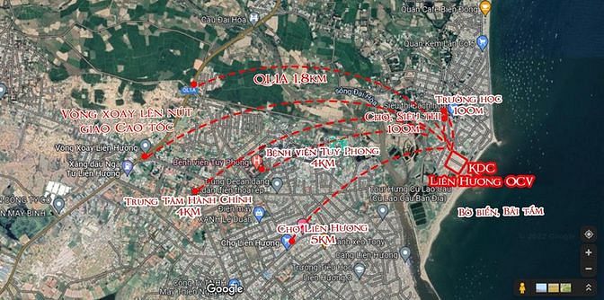 Hình ảnh Bán đất thổ cư mặt tiền biển giá đầu tư