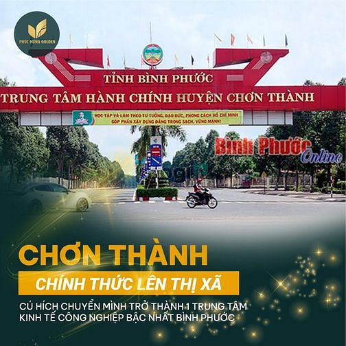 Hình ảnh Phúc hưng Golden,BĐS ven khu công nghiệp HOT nhất Bình Phước