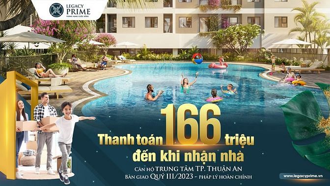 Hình ảnh Legacy Prime căn studio 32m giá chỉ 1 tỷ/căn NH - 75% CK tới 4%
