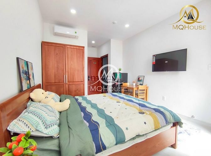 Hình ảnh Studio mới bancol full nội thất ngay Sân Bay