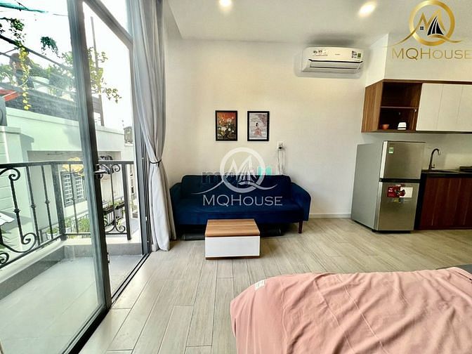 Hình ảnh 🌈🌈CHDV Cao Cấp 1 PHÒNG NGỦ Balcony - Ngô Tất Tố - Hầm Thủ Thêm 🍎🍎