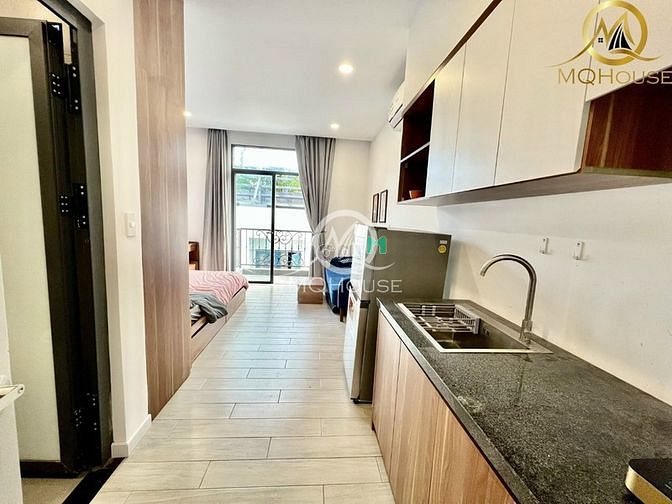 Hình ảnh 🌈🌈CHDV Cao Cấp 1 PHÒNG NGỦ Balcony - Ngô Tất Tố - Hầm Thủ Thêm 🍎🍎