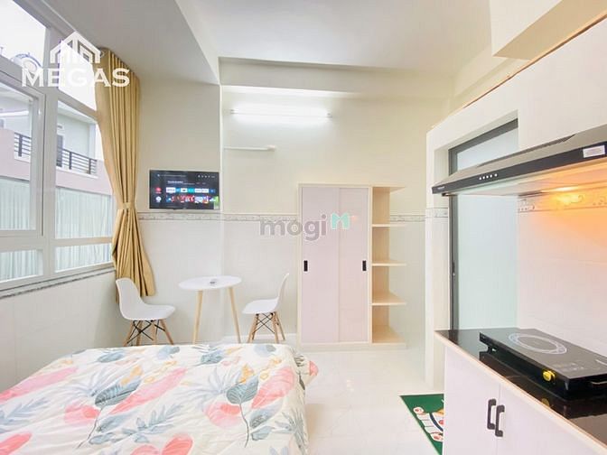 Hình ảnh Cho Thuê Căn Hộ Studio Full Nội Thất - Gần Vượt Cầu Nguyễn Tri Phương