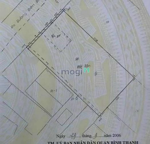 Hình ảnh Bán Đất đẹp hẻm xe tải Điện Biên Phủ, P17, Quận Bình Thạnh(14x27m)67ty