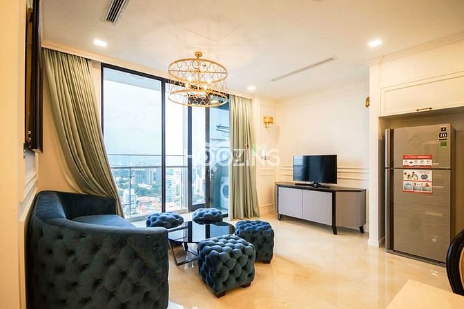 Hình ảnh 2PN Vinhomes Golden River nội thất cao cấp, view sông
