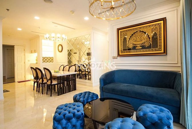 Hình ảnh 2PN Vinhomes Golden River nội thất cao cấp, view sông
