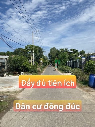 Hình ảnh Bán đất Củ Chi,140m2 đất thổ cư 120m2 giá chỉ 1 tỷ 020tr