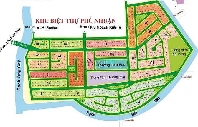 Hình ảnh Dự án KDC Phú Nhuận - Phước Long B, Quận 9 Tp. Thủ Đức. Sổ đỏ cá nhân.