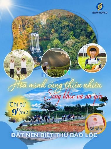 Hình ảnh Bán đất nền biệt thự MT Lý Thái Tổ gần thác ĐamBri Bảo Lộc