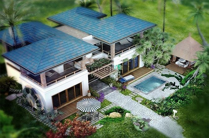 Hình ảnh Biệt thự mới tinh, hẻm xe hơi âu cơ - 280m2 - phường 14 - tân bình.