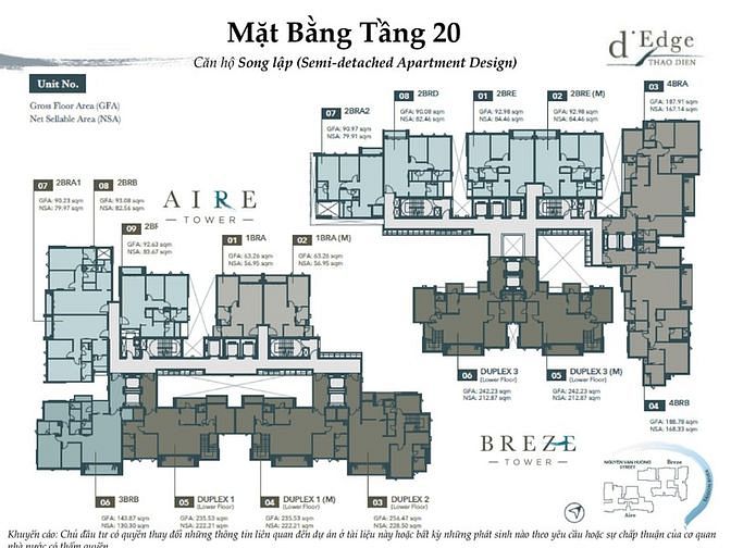 Hình ảnh Mb6623 nạp rút nhanh chóng 4 phòng ngủ 180m2 cho thuê D'edge Thảo Điền - Giỏ hàng cập nhật