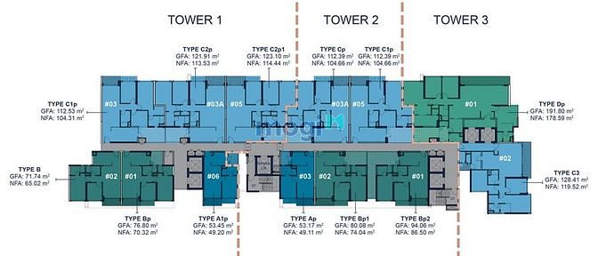 Hình ảnh Mb6623 nạp rút nhanh chóng thang máy riêng 4 phòng ngủ 180m2 cho thuê tại Q2 Thảo Điền