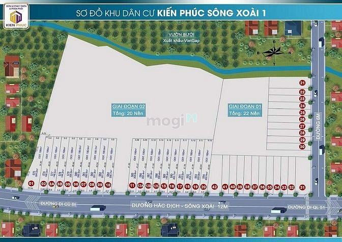 Hình ảnh Chính Chủ Bán Đất Mặt Tiền Trần Phú Trung Tâm TP Phú Mỹ – Bà Rịa