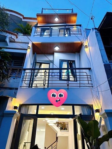 Hình ảnh Nhà đẹp lung linh - Hẻm 5 Nơ Trang Long - dt 36m2