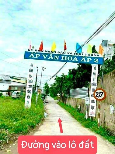 Hình ảnh Bán rẻ đất Hựu Thạnh Đức Hòa 190 m2 Full thổ cư chỉ 1.5 tỉ/nền