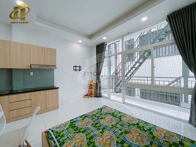Hình ảnh KDC Bông sao_studio, ban công, máy giặt, đủ nội thất ở Quận 8