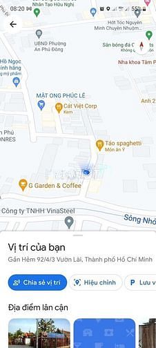 Hình ảnh Bán Đất Thổ Cư Hẻm 92 Vườn Lài APĐ Quận 12