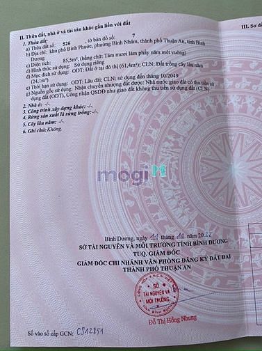 Hình ảnh nhà bán phường binh nhâm - tp thuận an - bình dương