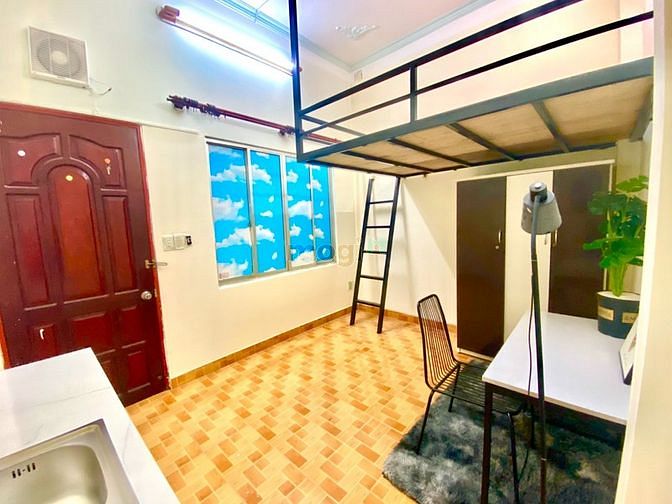 Hình ảnh Chdv có gác nội thất Quận 10 đẹp,tự do