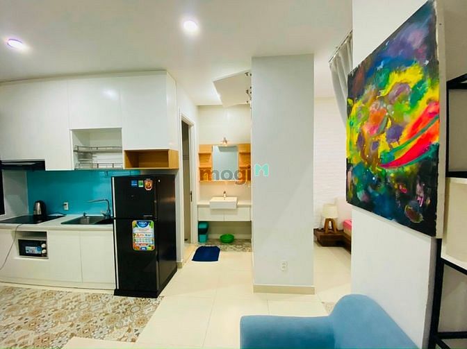 Hình ảnh cuối tháng trống CHDV FULL NỘI THẤT tách bếp ngay Thảo Điền