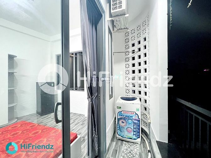 Hình ảnh 🌞Studio Ban công Máy giặt_Mới 100%_Full NT_chợ Ng Văn Trỗi_cầu LVanSỹ
