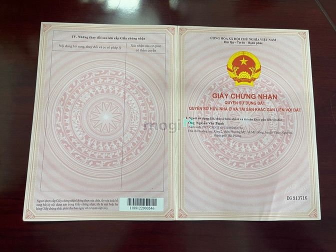 Hình ảnh Bán lô đất tại Thượng Am , Liên Am , Vĩnh Bảo