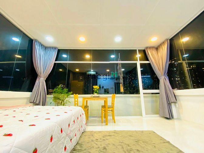 Hình ảnh Cho thuê Trang Chủ MB66.COM / Đăng Ký Tặng 66K Studio cửa sổ lớn full nội thất ở P22 gần LANDMAR81