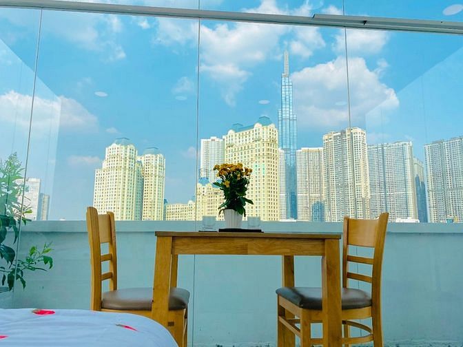 Hình ảnh Cho thuê Trang Chủ MB66.COM / Đăng Ký Tặng 66K Studio cửa sổ lớn full nội thất ở P22 gần LANDMAR81
