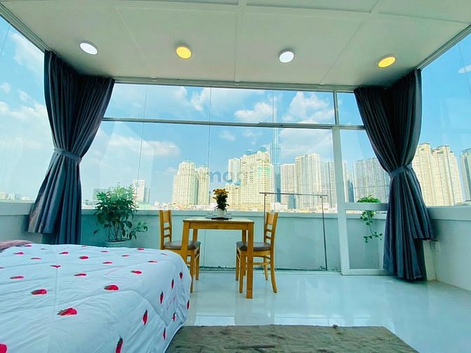 Hình ảnh Cho thuê Trang Chủ MB66.COM / Đăng Ký Tặng 66K Studio cửa sổ lớn full nội thất ở P22 gần LANDMAR81
