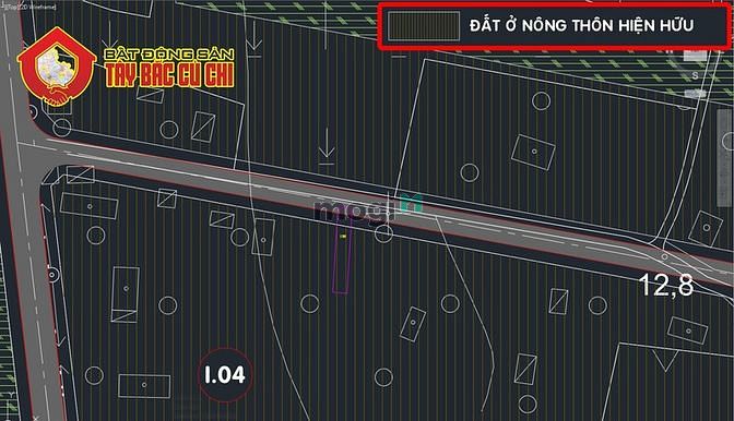 Hình ảnh Bán đất đường Gốc Rưng - 147m2 - 5x30 - 116m2 thổ cư - xã An Nhơn Tây