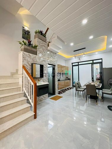 Hình ảnh Bán đất tặng siêu phẩm hẻm xe hơi,full nội thất Phạm Văn Chiêu,P.9,GV