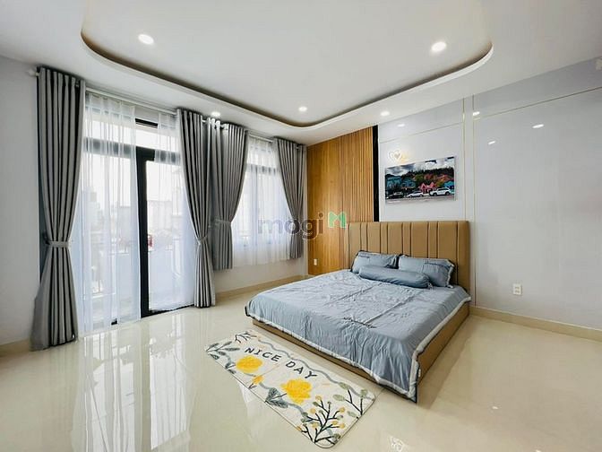Hình ảnh Bán đất tặng siêu phẩm hẻm xe hơi,full nội thất Phạm Văn Chiêu,P.9,GV
