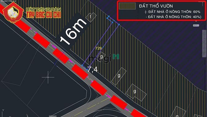 Hình ảnh Bán đất đường Nguyễn Thị Xanh - 217m2 - 5x42 nở hậu 10m - 120m2 thổ