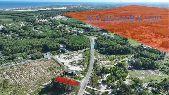 Hình ảnh (HÀNG HIẾM) Bán lô đất mặt tiền QL 55 đường 54M Cách KCN 6000HA 300m